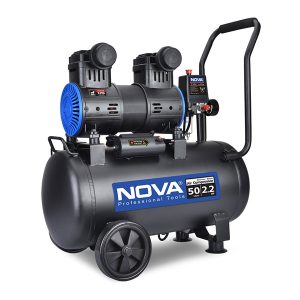 کمپرسور سایلنت برقی 50 لیتری نووا 2 سیلندر مدل 9150